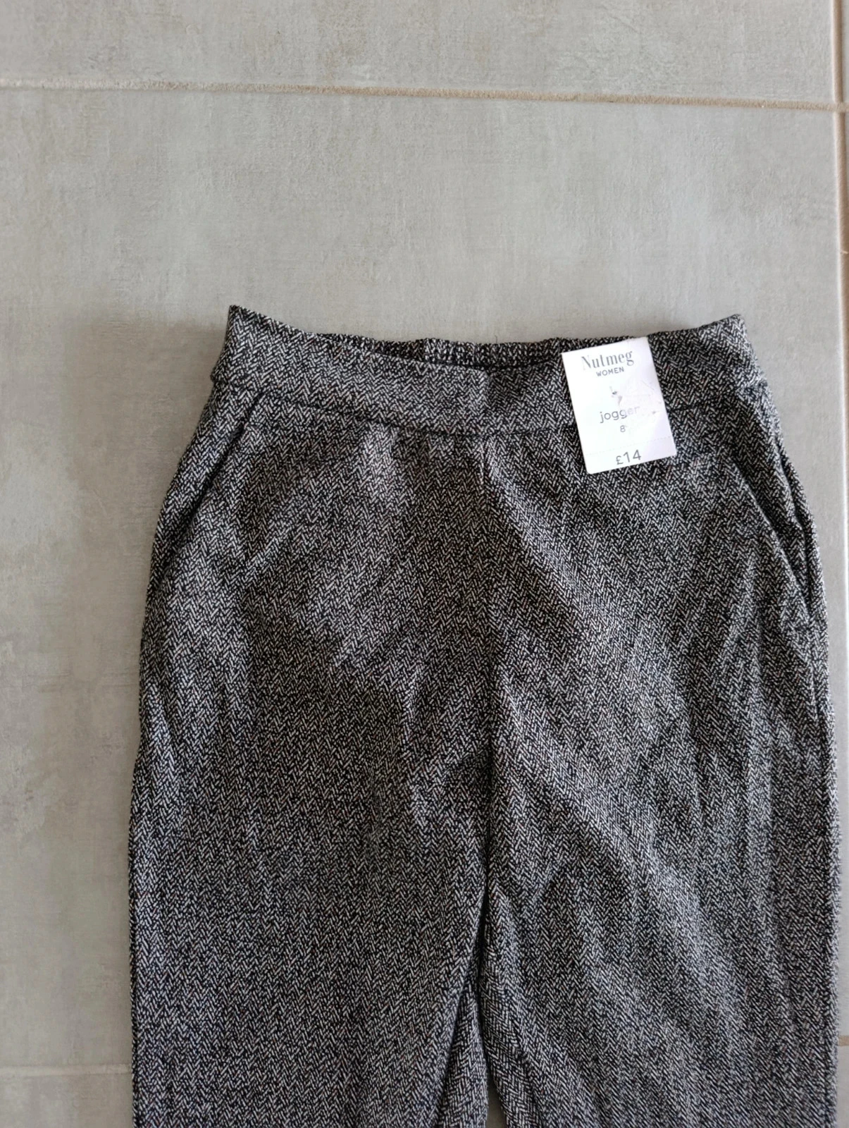Calça skinny Nutmeg cinza mescla feminina T. M/38 – Nova com etiqueta – photo 5